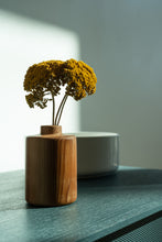 Load image into Gallery viewer, Hand-Turned Miniature Dried Flowers Vase