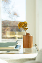 Load image into Gallery viewer, Hand-Turned Miniature Dried Flowers Vase